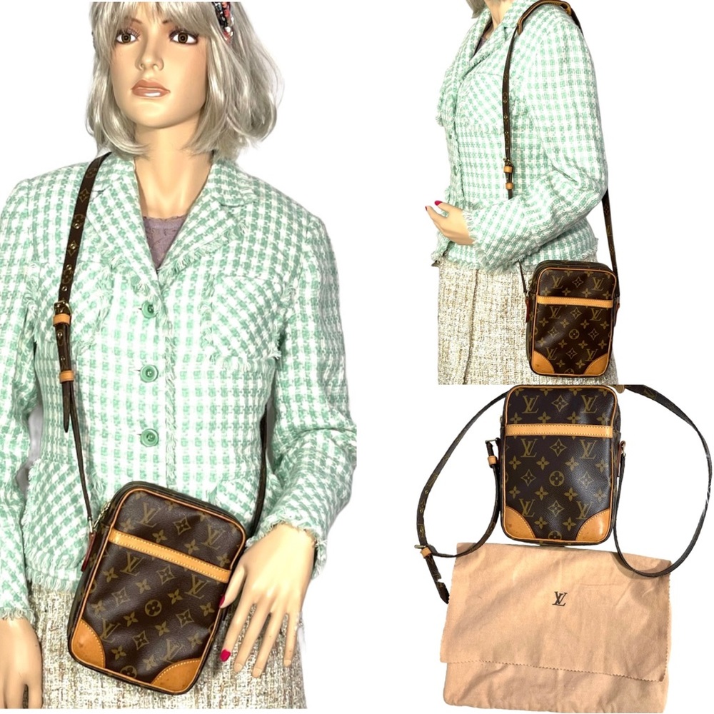 🍒Louis Vuitton Monogram Danube Crossbody Bag